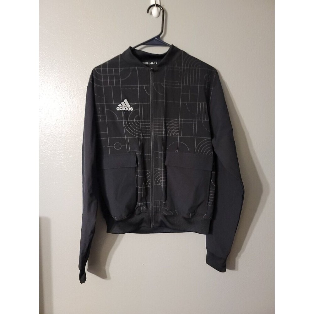 Miami Hurricanes adidas Primegreen Jacket Women's Black Size XS